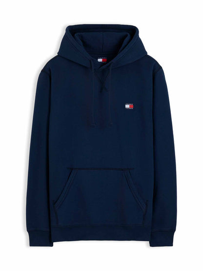 Tommy Hilfiger Tommy Jeans Badge H, felpa da uomo blu
