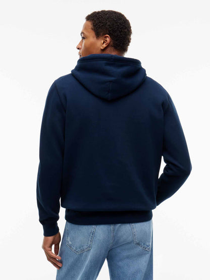 Tommy Hilfiger Tommy Jeans Badge H, felpa da uomo blu