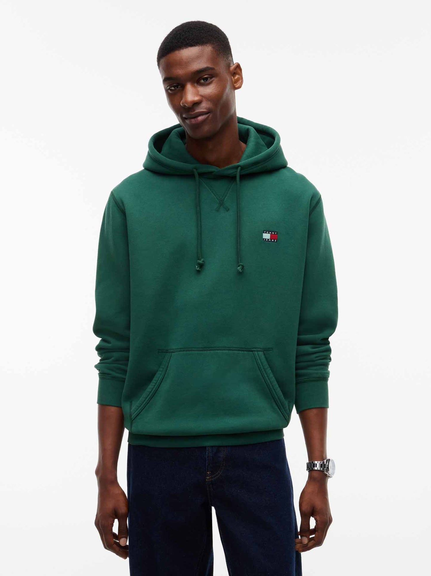 Tommy Hilfiger DM0DM23606 MBM, felpa da uomo verde