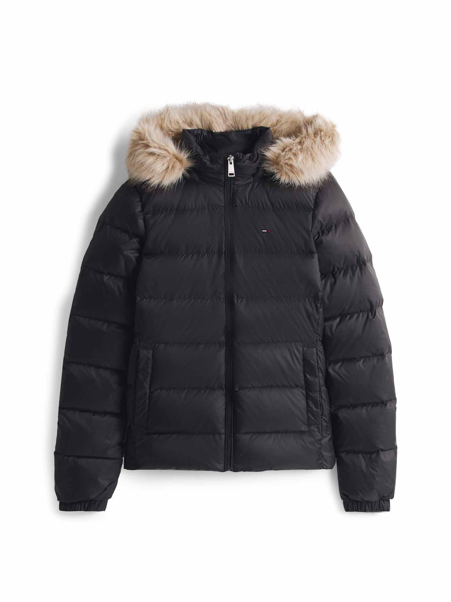 Tommy Hilfiger Basic Jk, giubbotto da donna nero