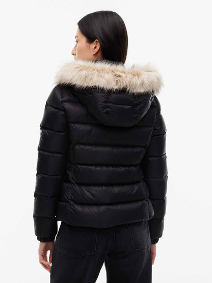 Tommy Hilfiger Basic Jk, giubbotto da donna nero