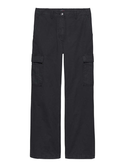 PANTALONE CARGO MIA RELAXED TOMMY JEANS DONNA NERO
