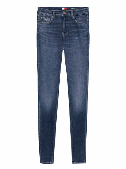 DENIM NORA SKINNY TOMMY JEANS DONNA JEANS SCURO