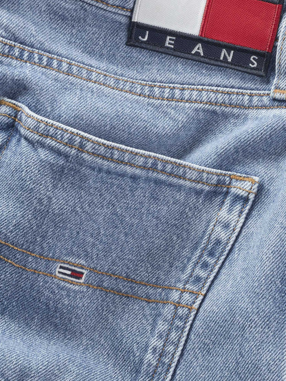 Jeans Claire Tommy Hilfiger a vita alta e wide leg donna denim