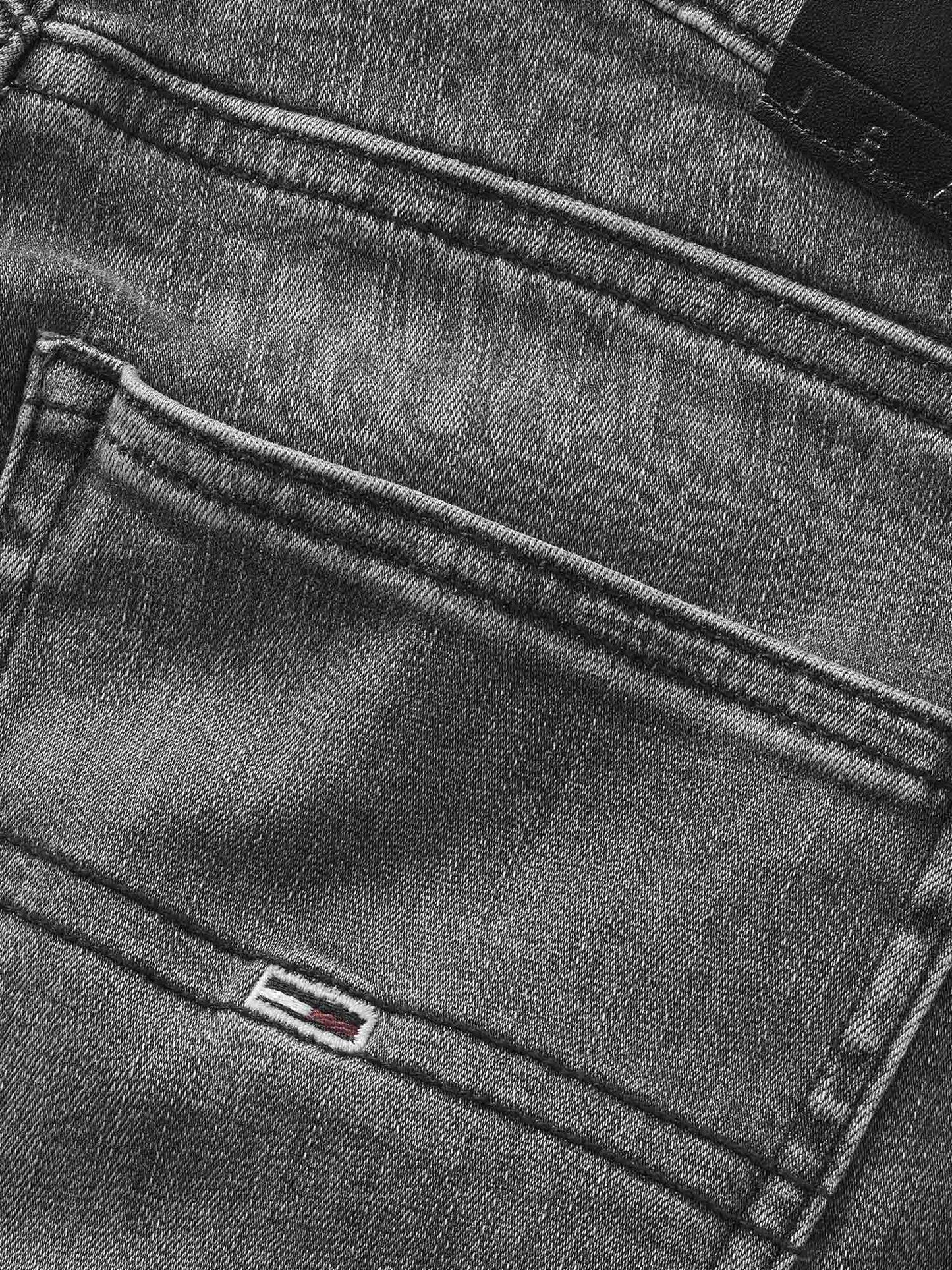 DENIM SYLVIA HIGHT SKINNY TOMMY JEANS DONNA DENIM BLACK