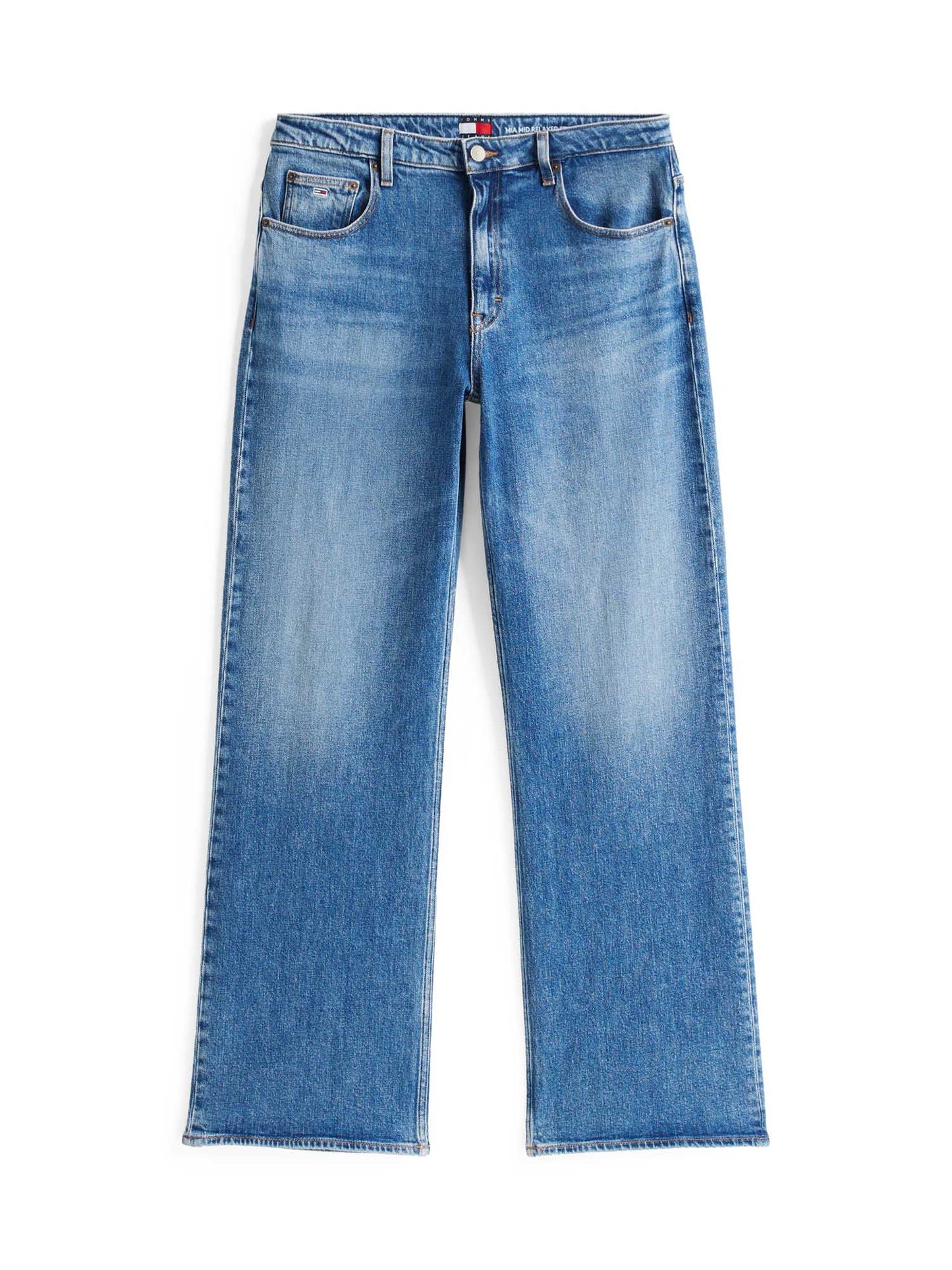 JEANS HIGH WAIST TOMMY JEANS DA DONNA DENIM MEDIO