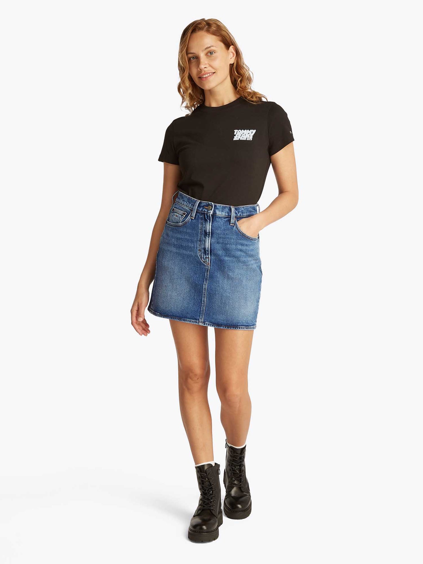 GONNA MOM TOMMY JEANS DONNA JEANS