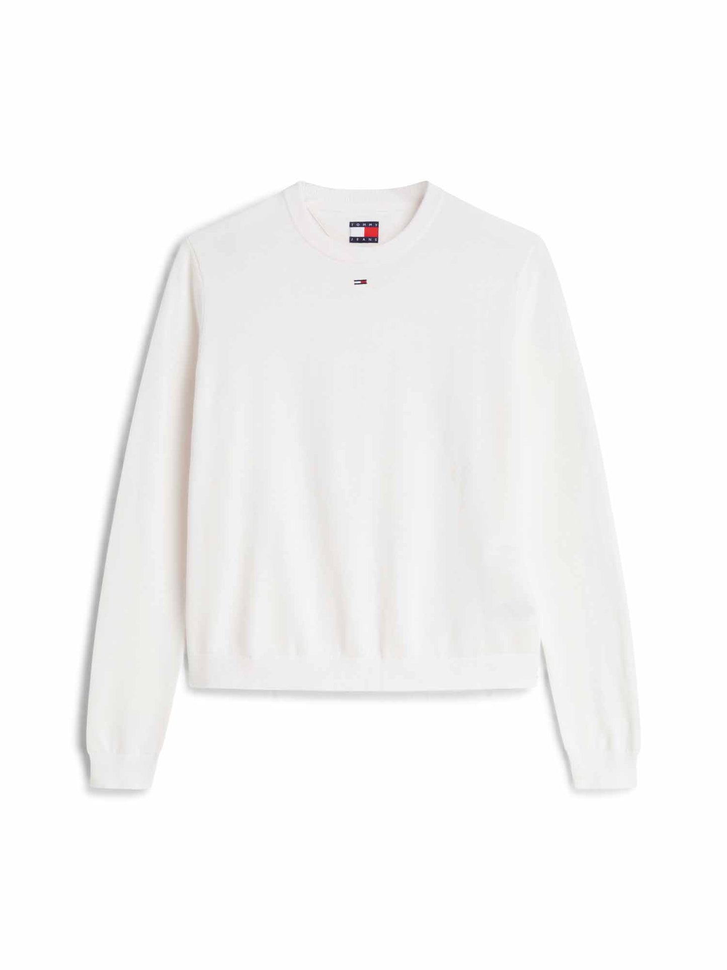 Tommy Hilfiger Tommy Jeans Essential, maglia da donna bianca