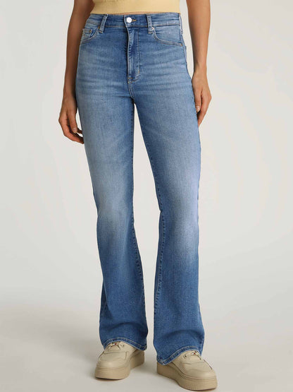 DENIM SYLVIA HIGH FLARE TOMMY JEANS DONNA JEANS
