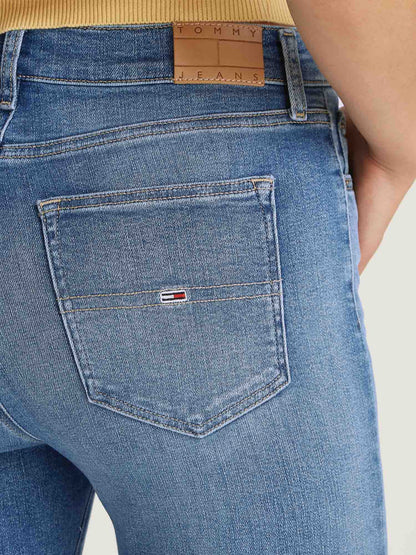 DENIM SYLVIA HIGH FLARE TOMMY JEANS DONNA JEANS