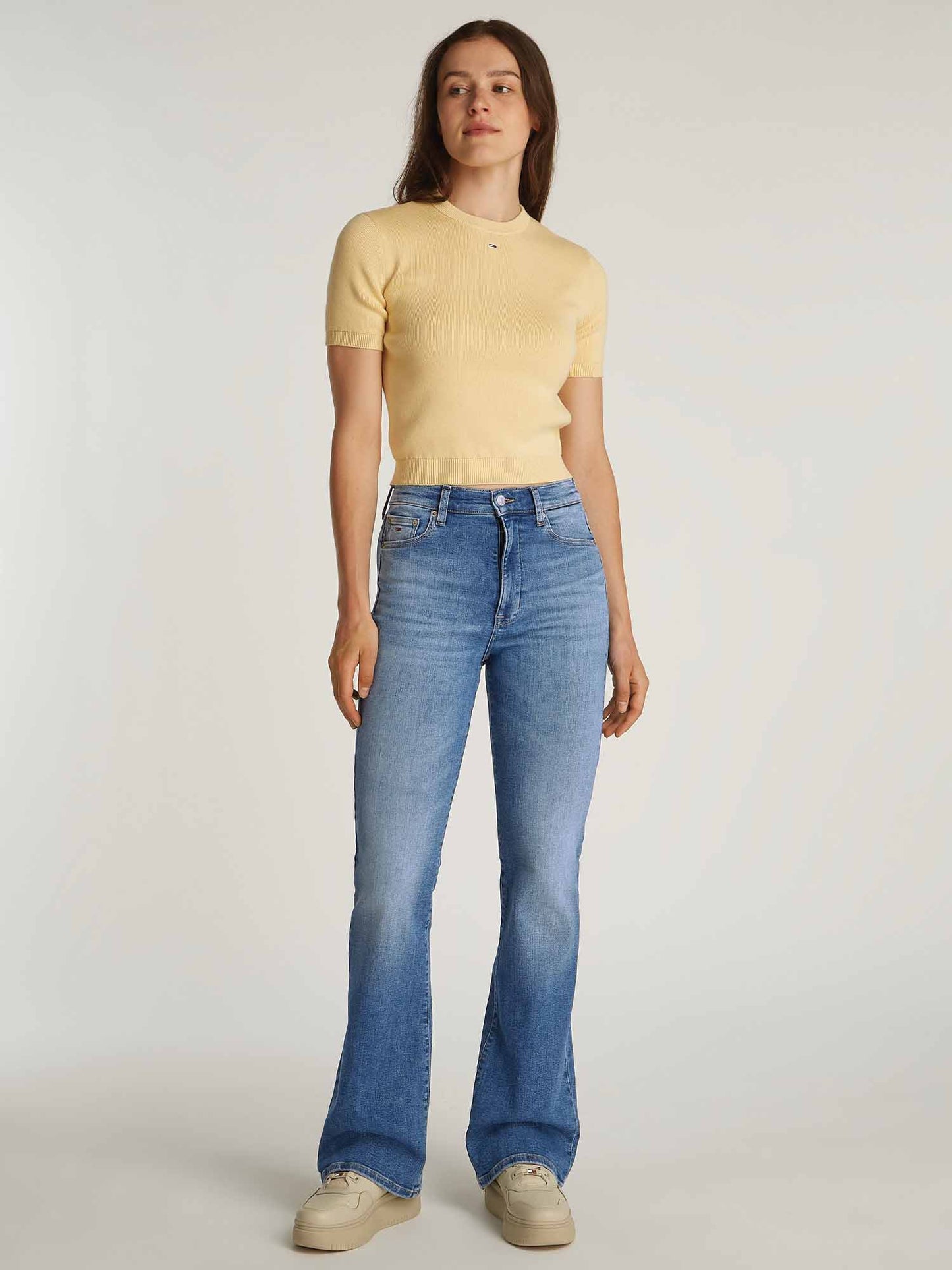 DENIM SYLVIA HIGH FLARE TOMMY JEANS DONNA JEANS
