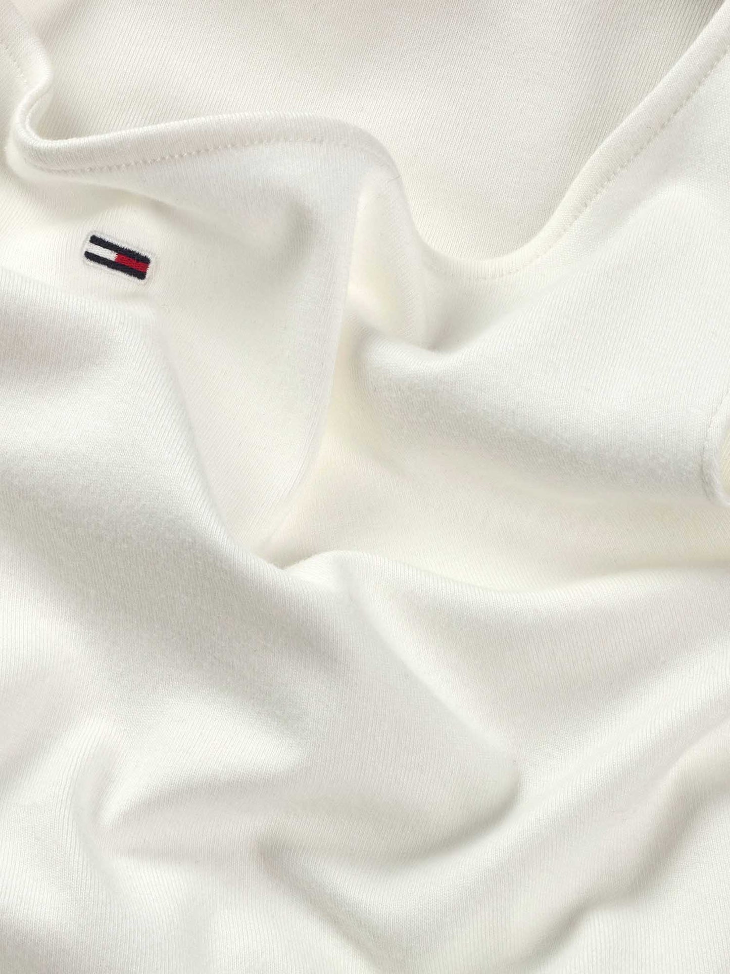 T-SHIRT SCOLLA A BARCA TOMMY JEANS DONNA BIANCO