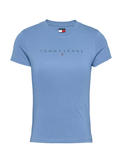 T-SHIRT SLIM LINEAR TOMMY JEANS DONNA CELESTE