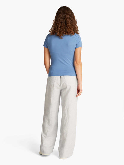 T-SHIRT SLIM LINEAR TOMMY JEANS DONNA CELESTE