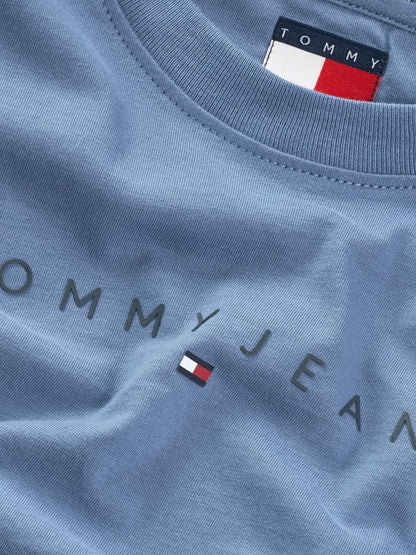 T-SHIRT SLIM LINEAR TOMMY JEANS DONNA CELESTE