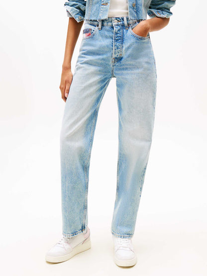 DENIM LAYLA TOMMY JEANS DONNA  JEANS CHIARO