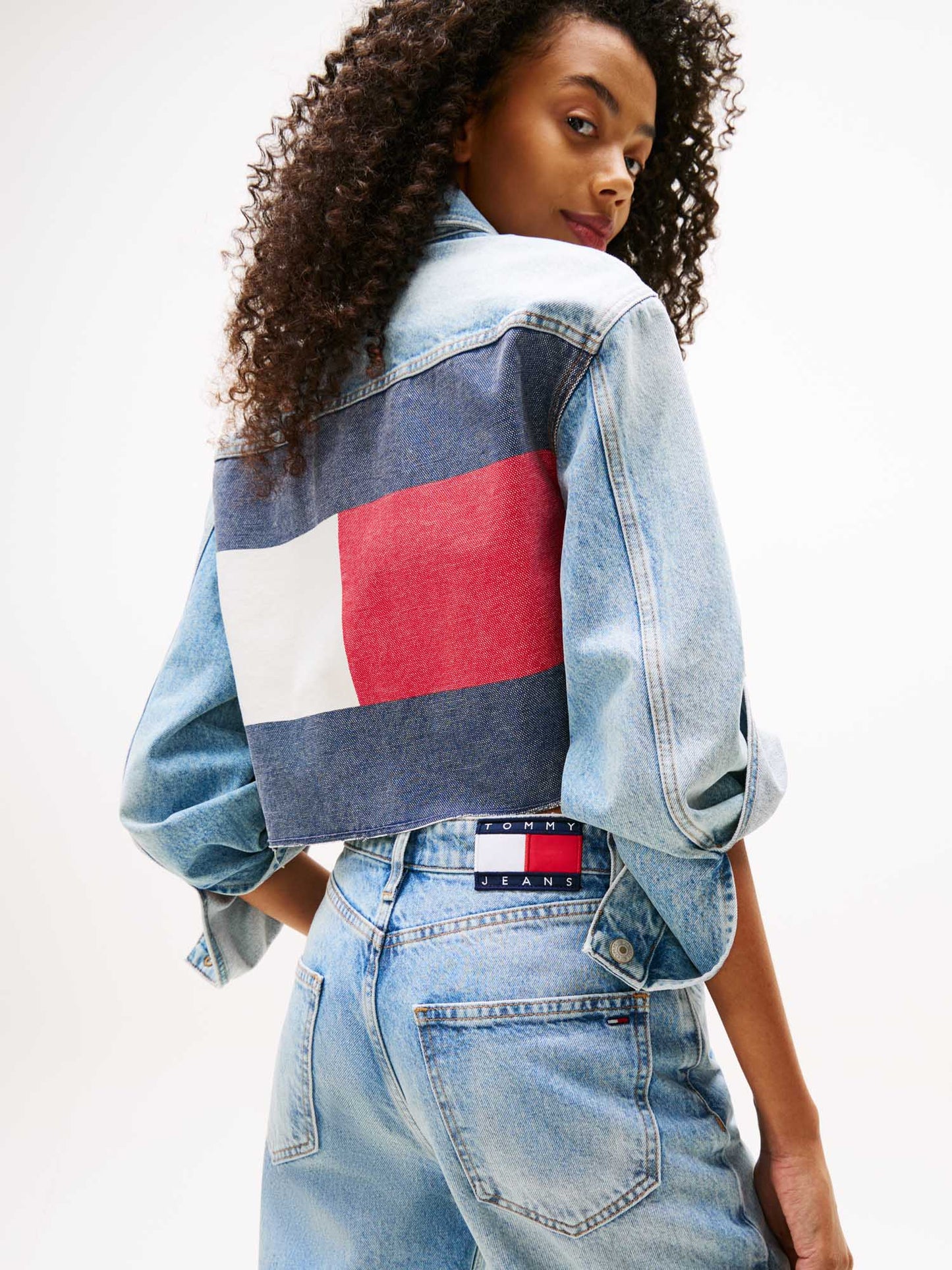 DENIM LAYLA TOMMY JEANS DONNA  JEANS CHIARO