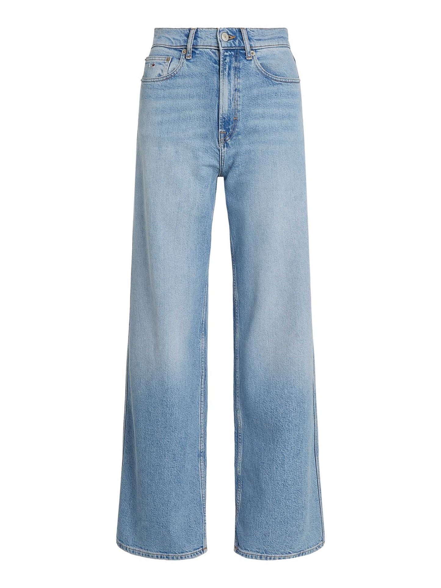 DENIM CLAIRE  VITA ALTA TOMMY JEANS DONNA JEANS CHIARO