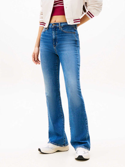 Jeans Sylvia a vita alta per donna in denim chiaro Tommy Jeans
