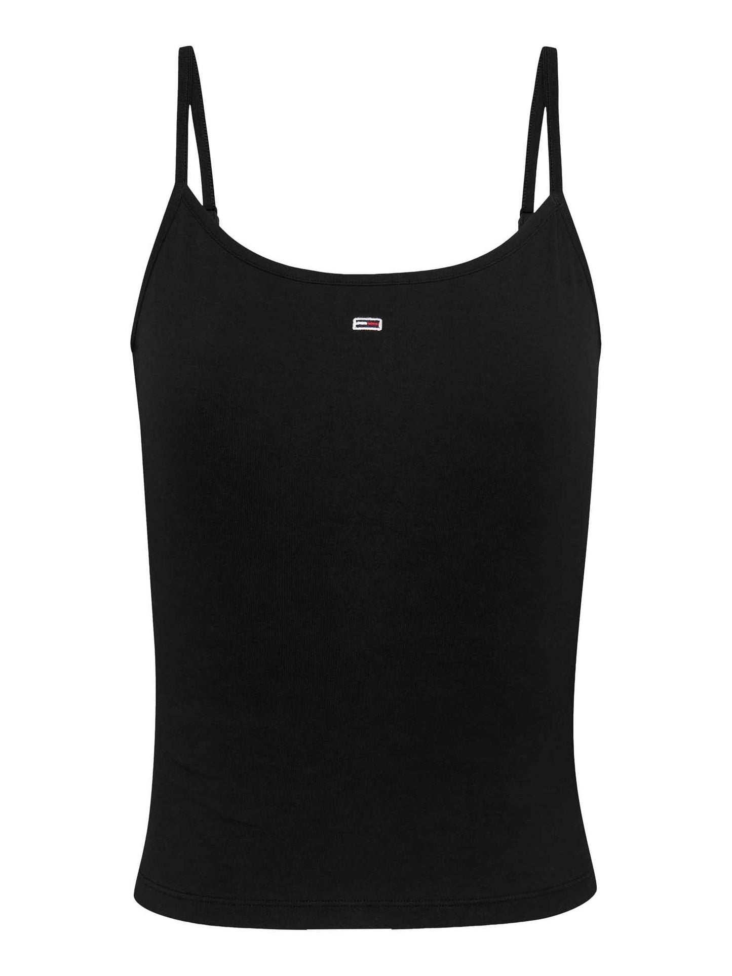 CANOTTA ESSENTIAL STRAP TOMMY JEANS DONNA NERO