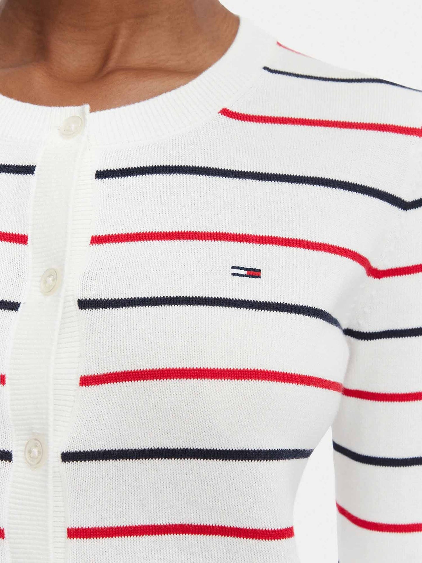 Tommy Hilfiger Ess Card, maglia da donna multicolore