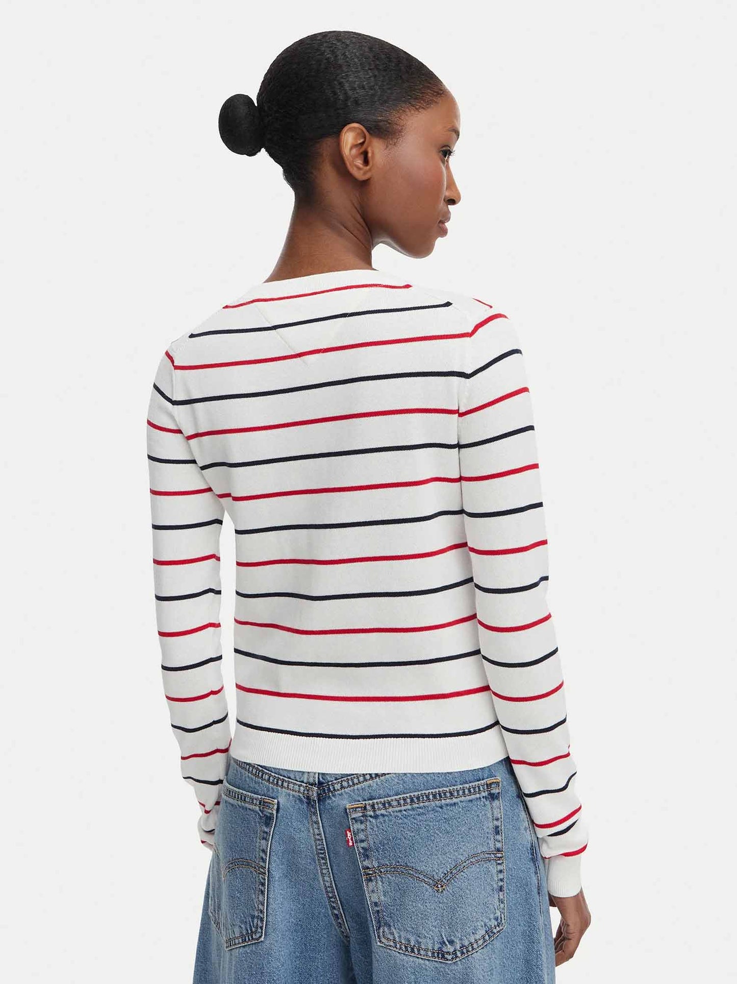 Tommy Hilfiger Ess Card, maglia da donna multicolore