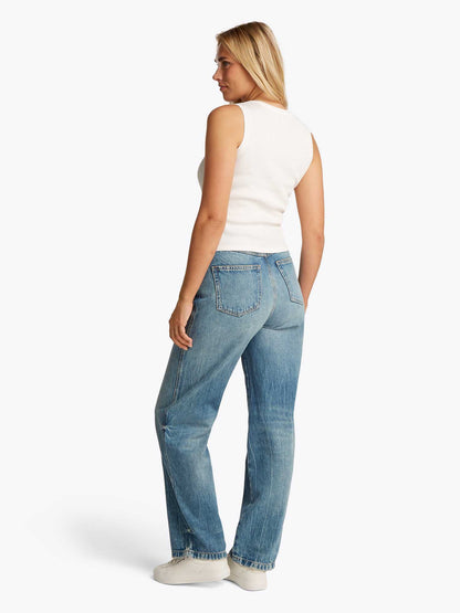 CANOTTA SLIM SCRIPT TOMMY JEANS DONNA BIANCO