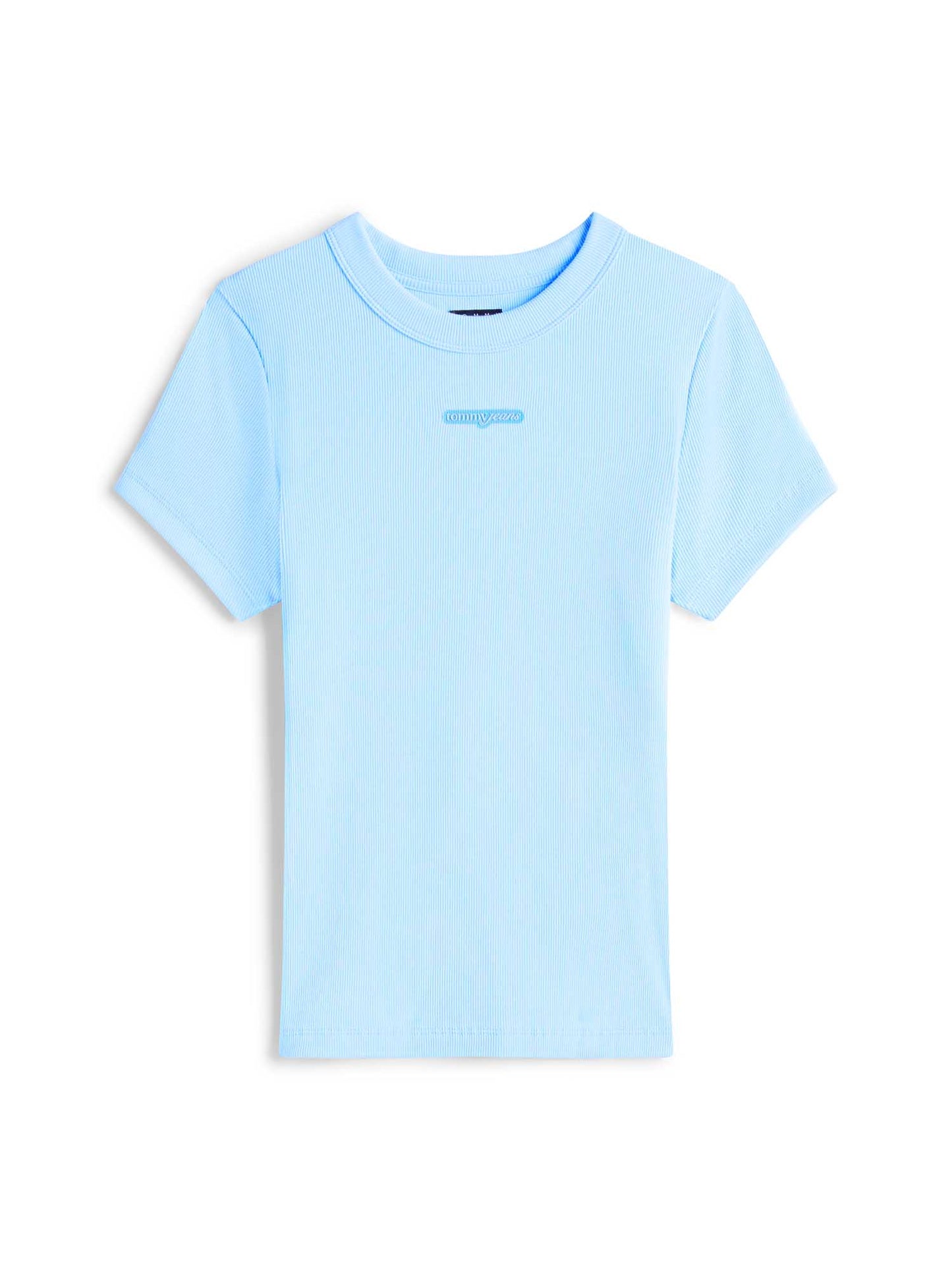 T-SHIRT SLIM SCRIPT TOMMY JEANS DONNA CELESTE