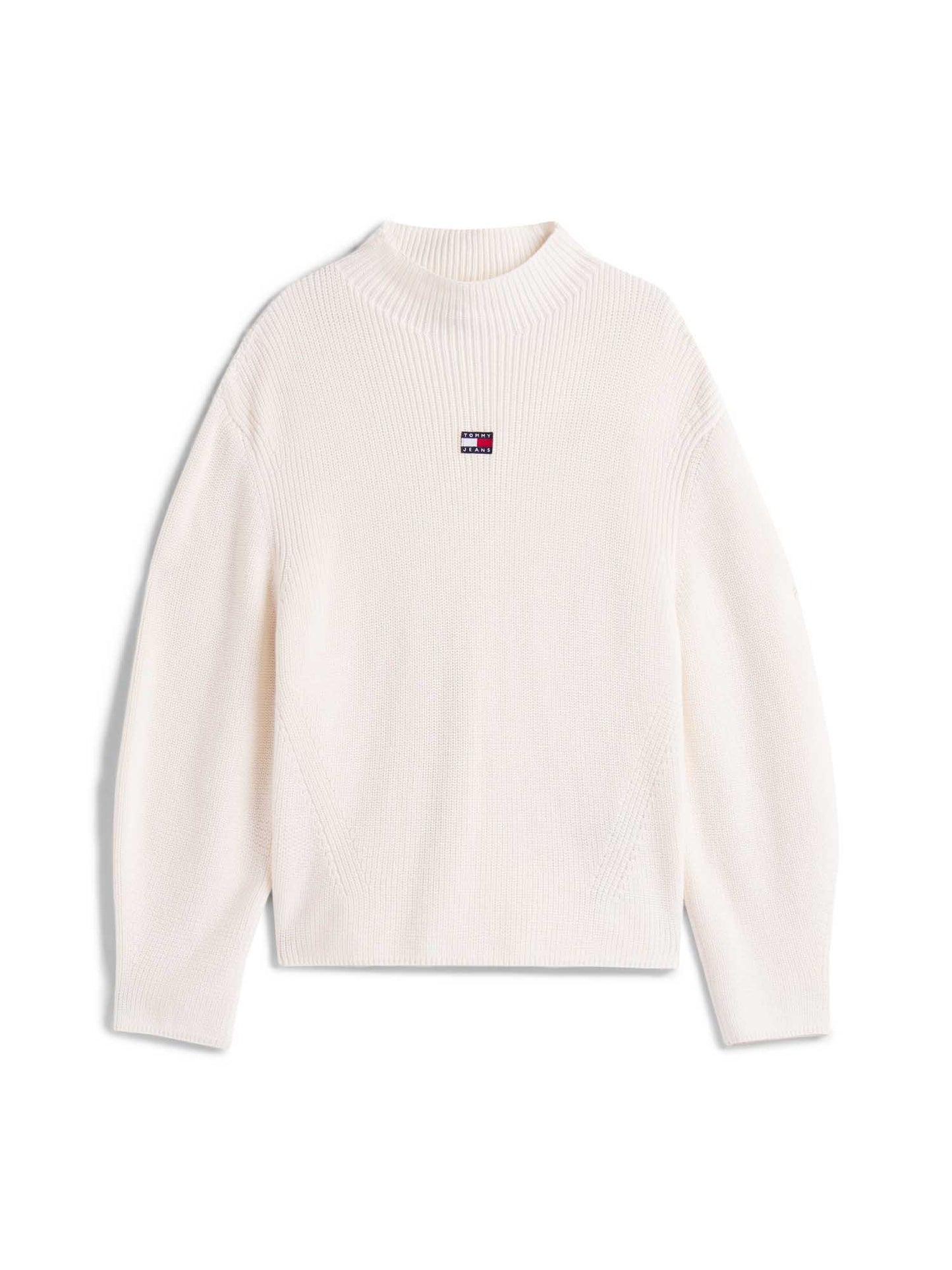 PULLOVER RELAXED FIT TOMMY JEANS DA DONNA BIANCO