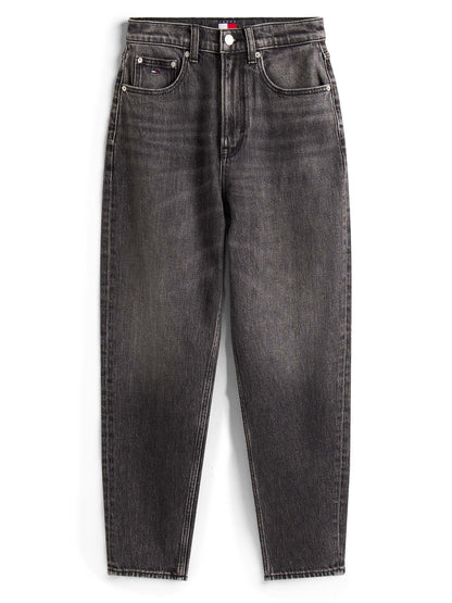 JEANS MOM FIT TOMMY JEANS DENIM NERO