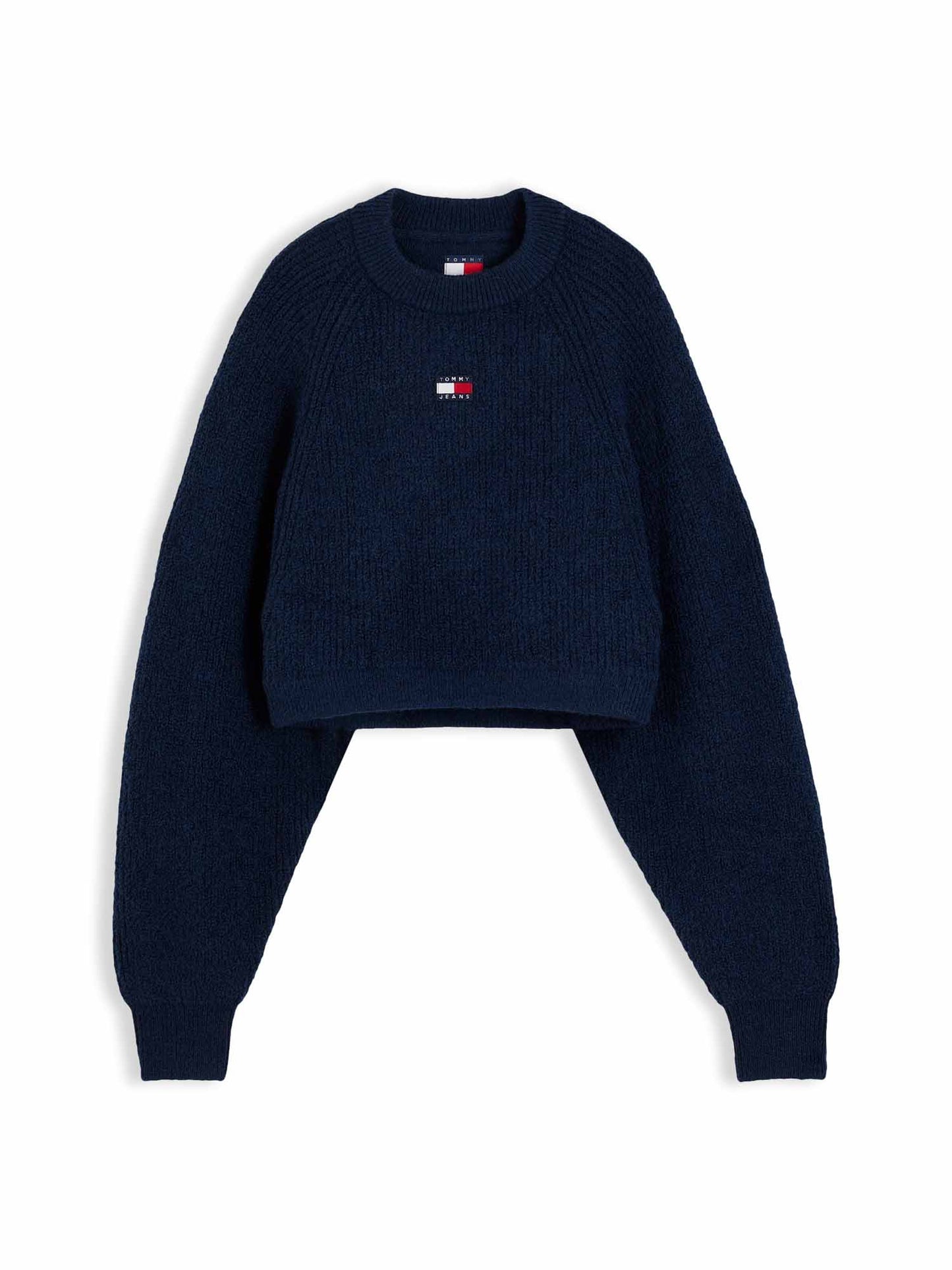 Tommy Hilfiger Tommy Jeans Crp Badg, maglia da donna blu