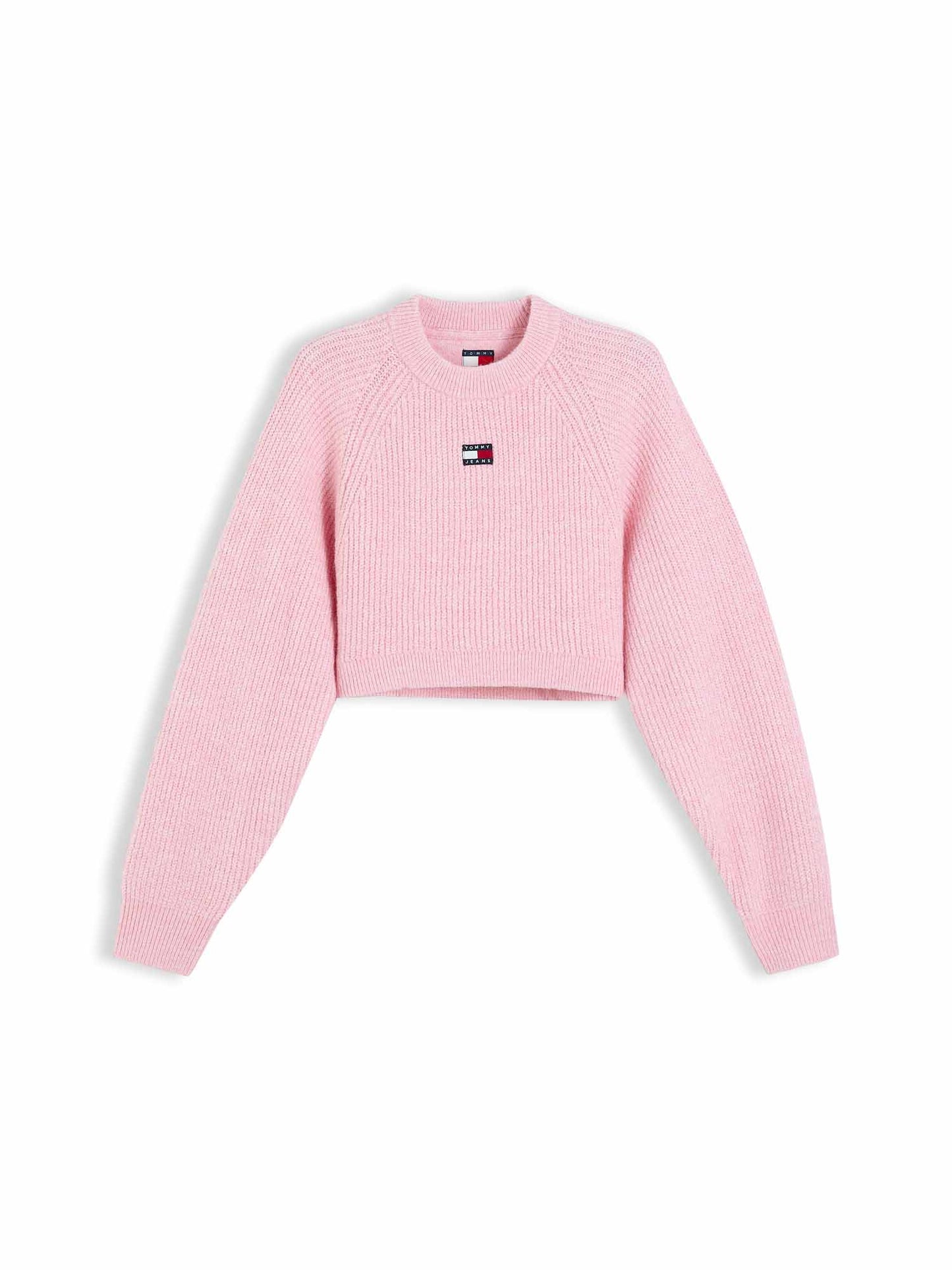 Tommy Hilfiger Tommy Jeans Crp Badg, maglia da donna rosa