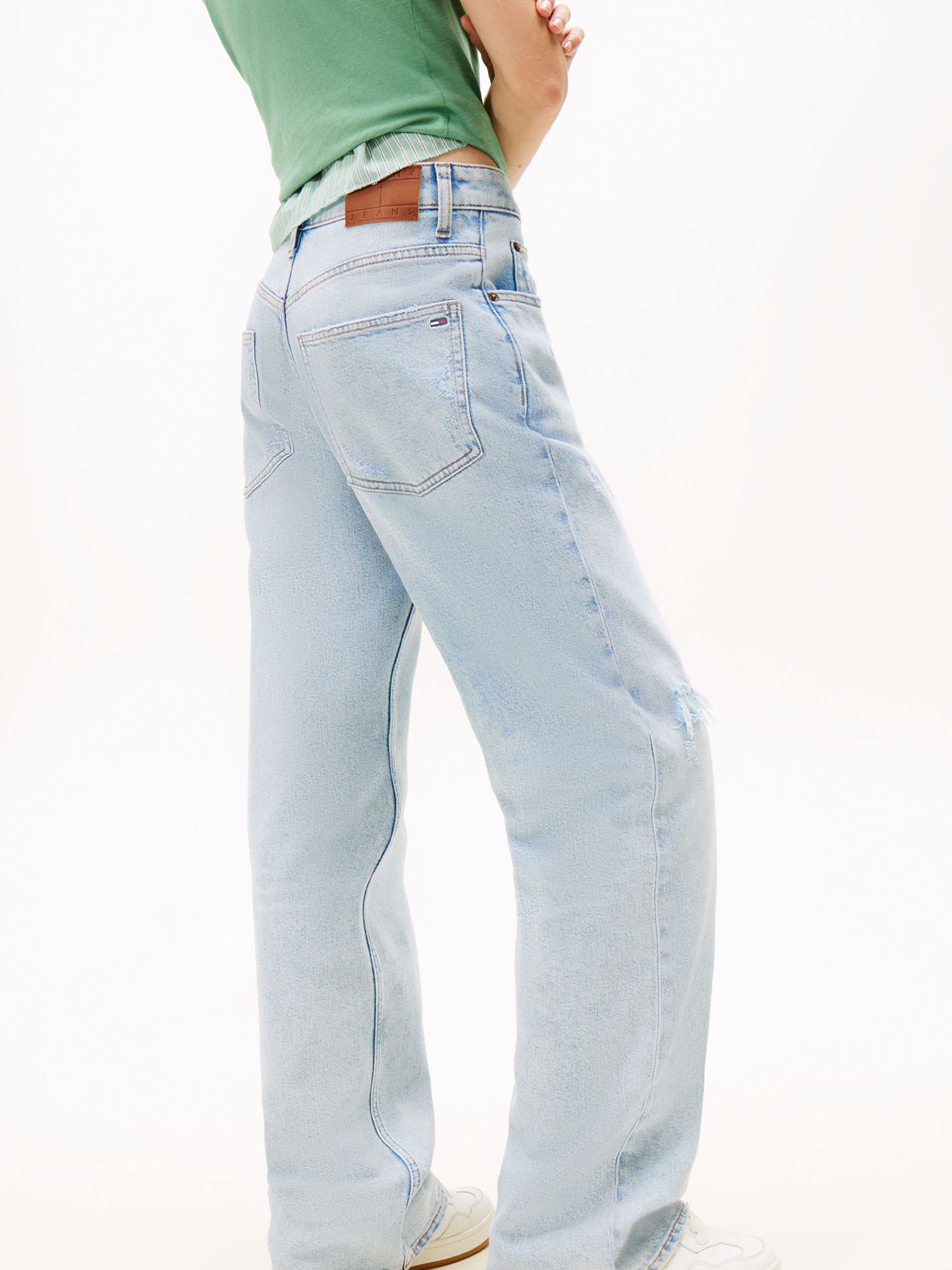 DENIM MIA TOMMY JEANS DA DONNA BLU MEDIO