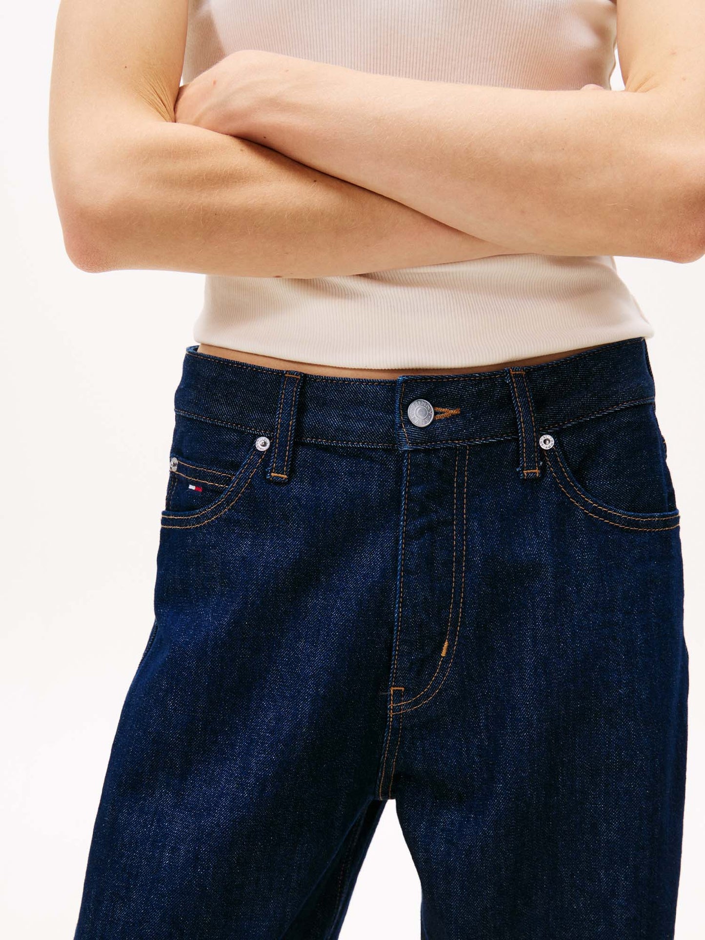 JEANS BALLOON TOMMY JEANS DA DONNA BLU DENIM