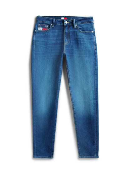 Jeans Lucy slim fit da donna in denim blu Tommy Hilfiger