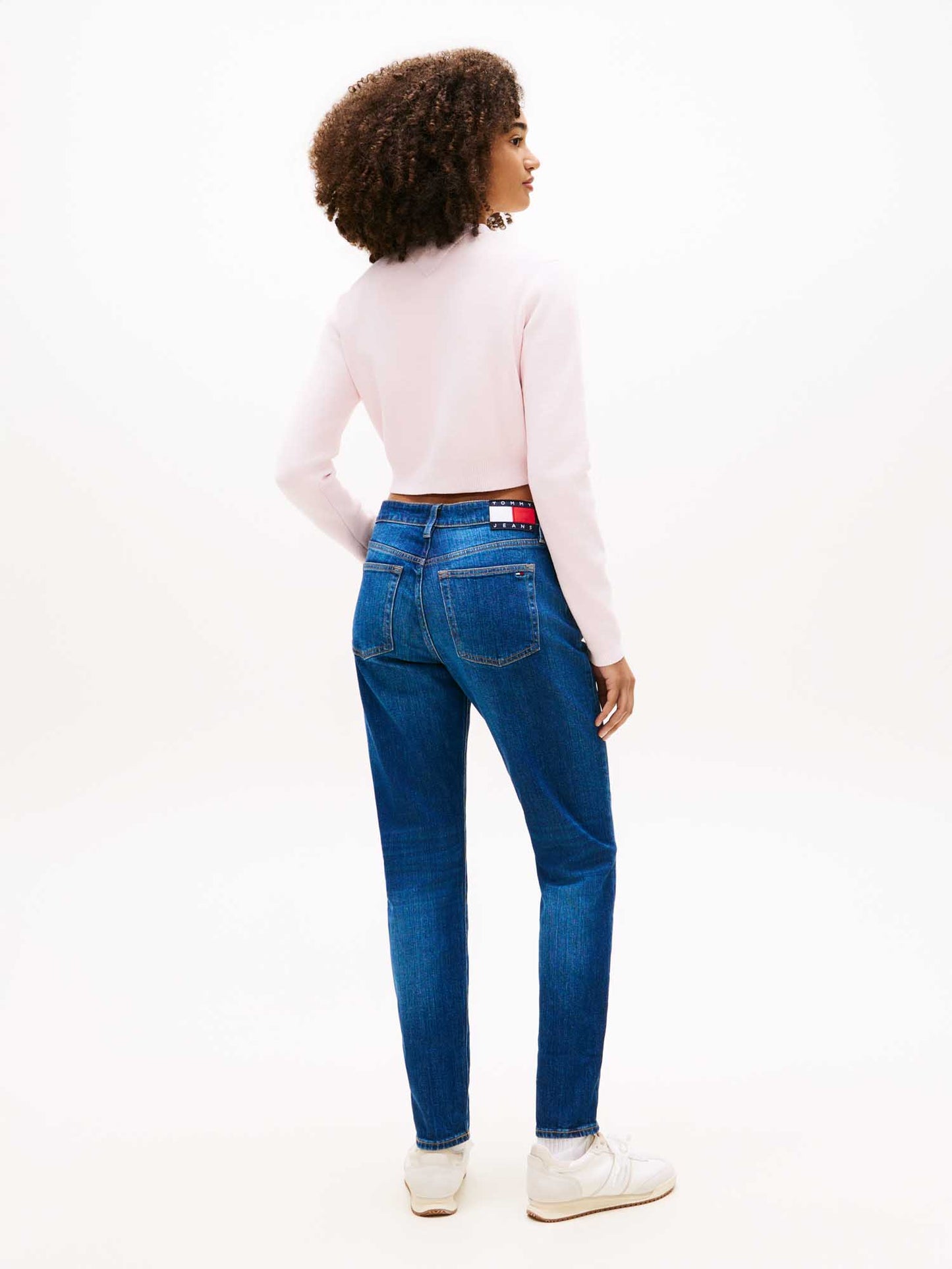 Jeans Lucy slim fit da donna in denim blu Tommy Hilfiger