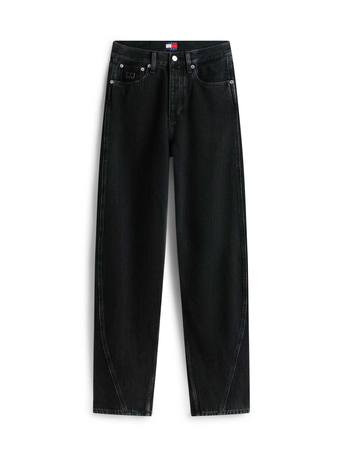 Tommy j. rise barrel jeans da donna jeans scuro