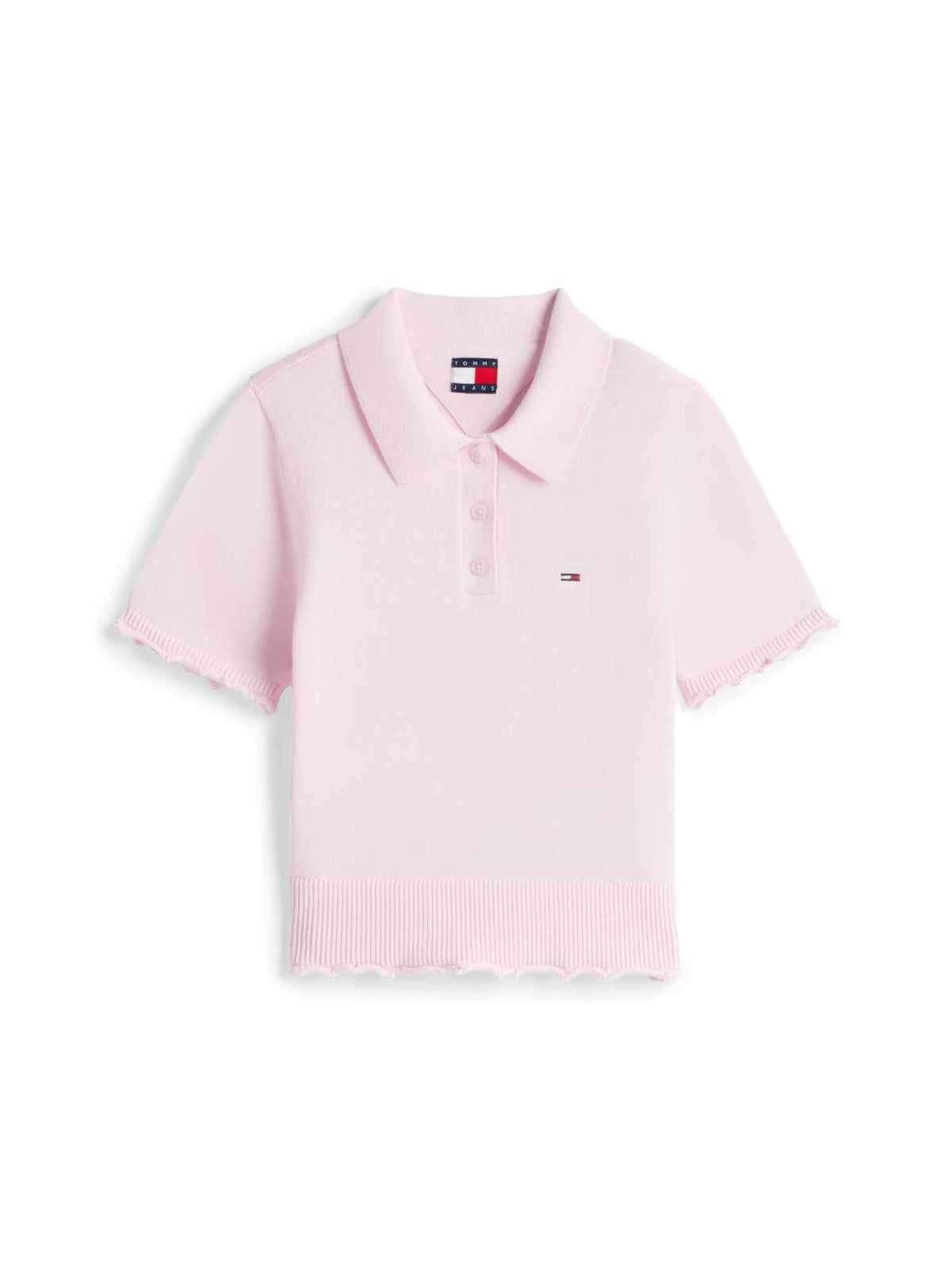 Tommy j lettuce polo da donna rosa