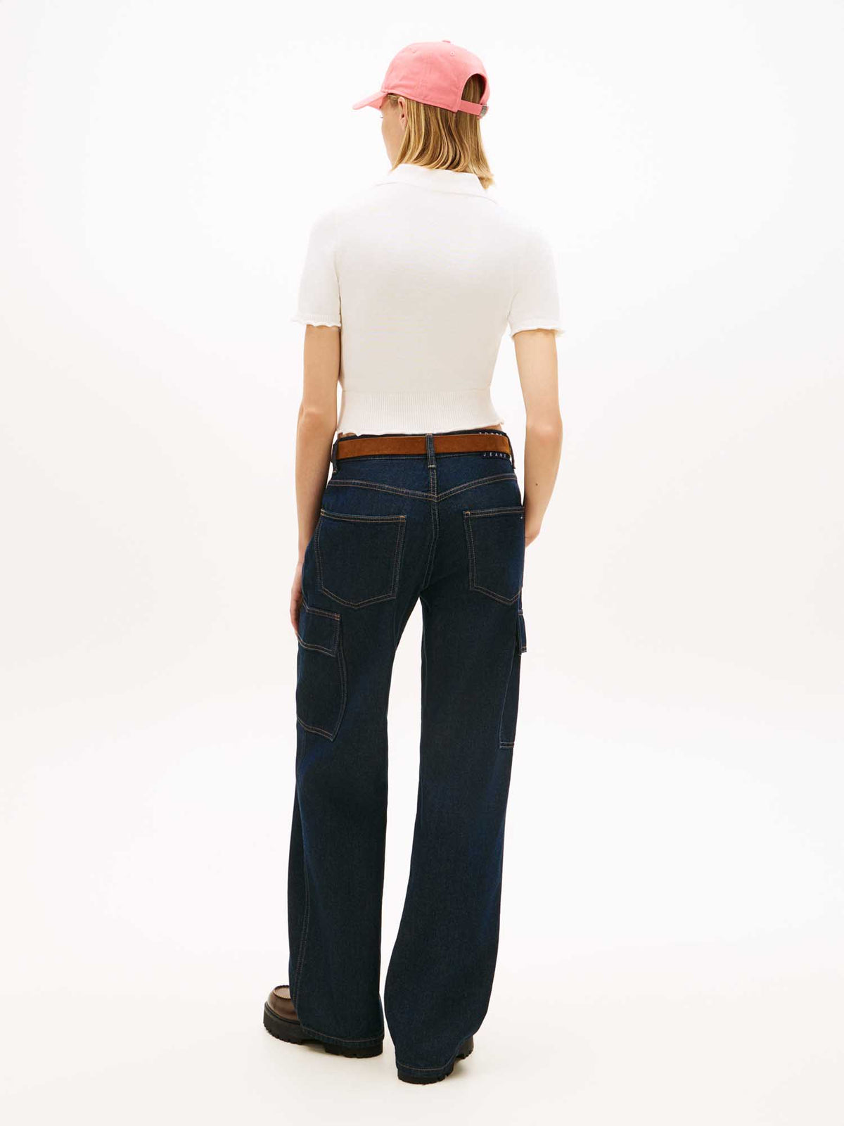 Tommy j lettuce polo da donna bianco