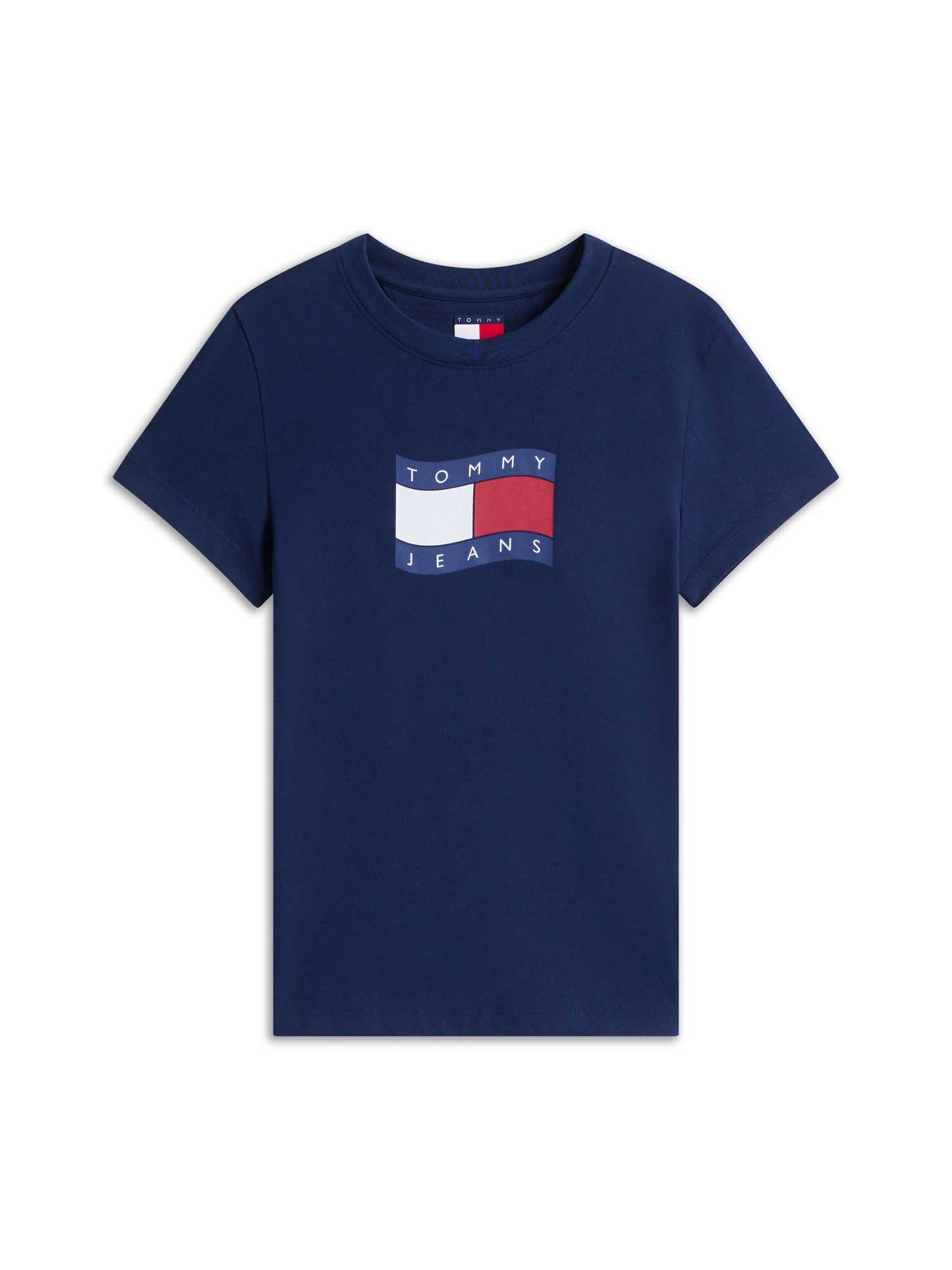 T-shirt unisex Tommy Hilfiger in cotone rigenerato con logo