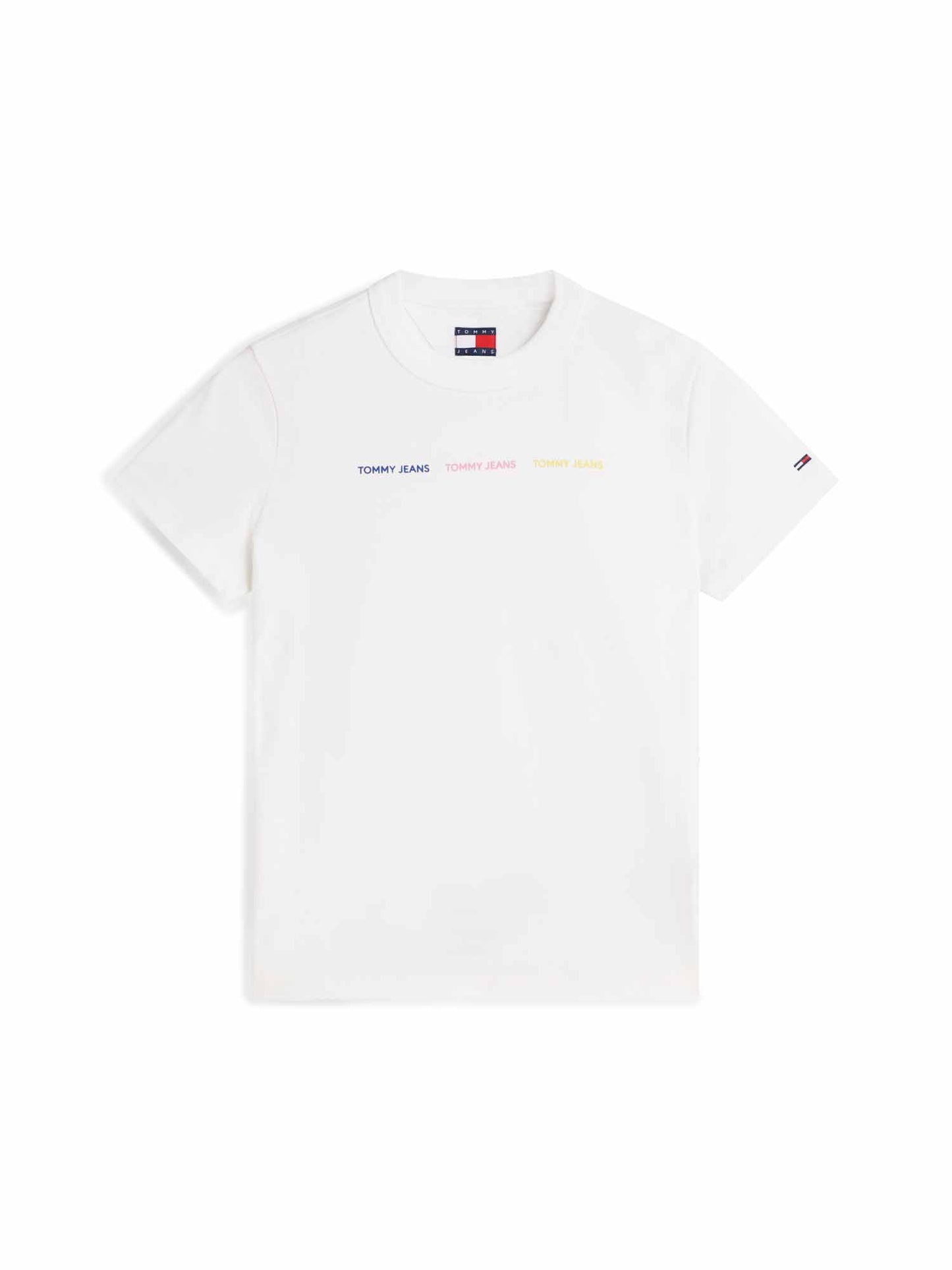 Tommy Hilfiger Repeat T, t-shirt maniche corte da Donna Bianca