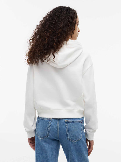 Tommy Hilfiger Tommy Jeans Repeat, felpa da donna bianca