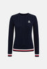 tommy-hilfiger-tommy-jeans-tipping-maglia-maniche-lunghe-da-donna-blu