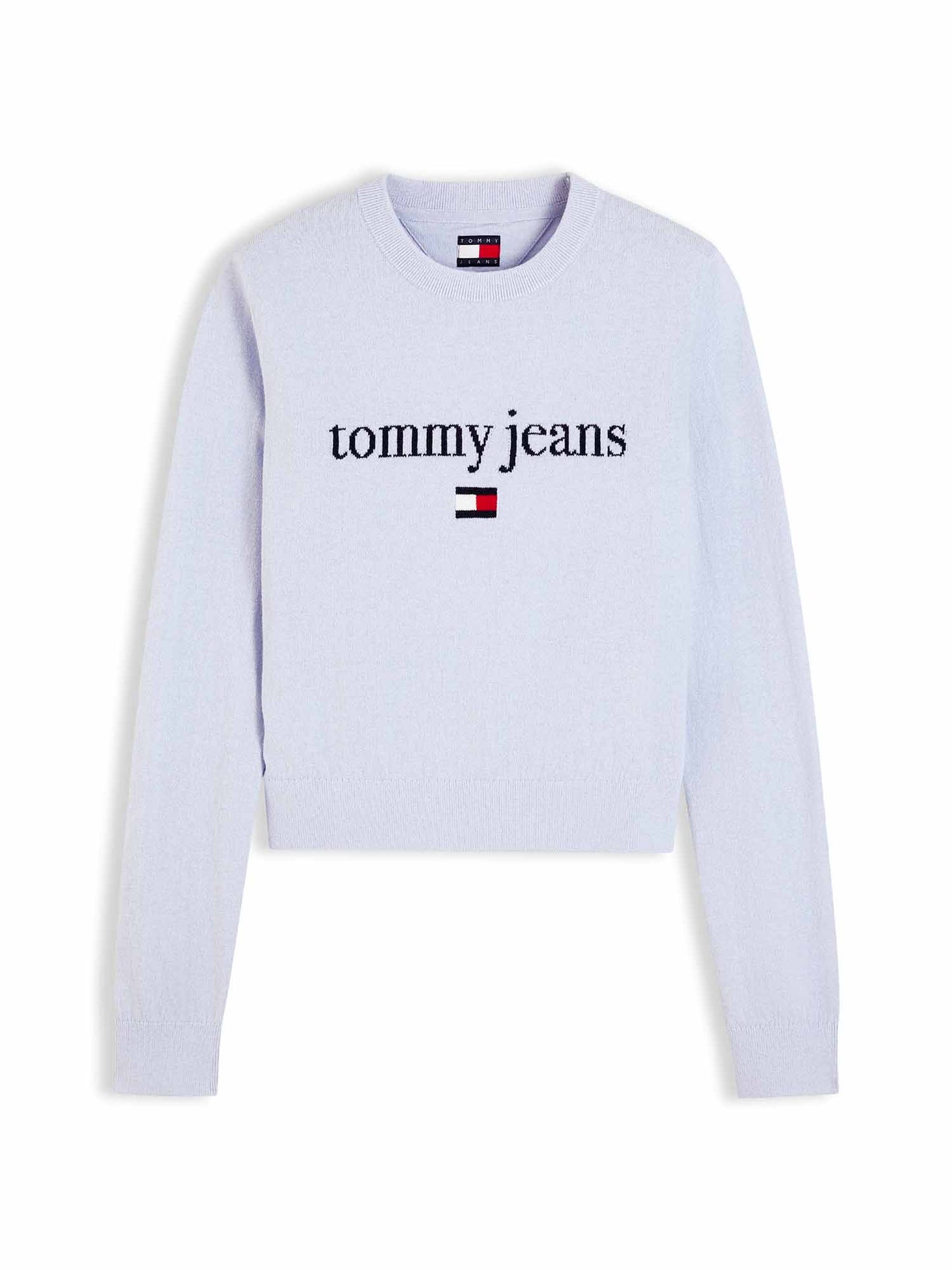 Tommy Hilfiger Ess.Logo, maglia da Donna azzurra
