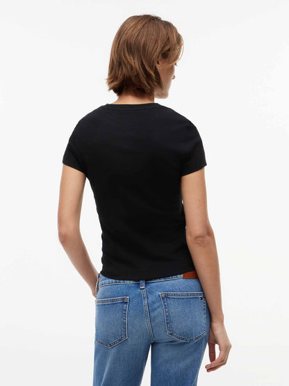 Tommy Hilfiger Tommy Jeans Essential, t-shirt maniche corte da donna blu