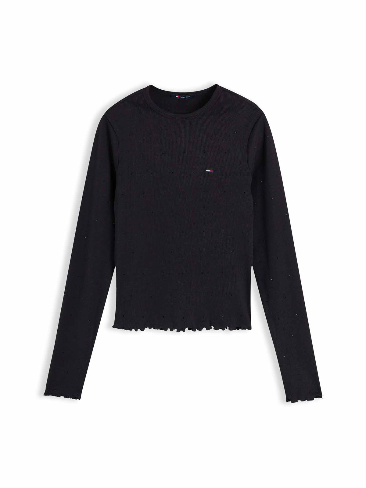 Tommy Hilfiger Tommy Jeans Party Te, t-shirt maniche corte da Donna nera