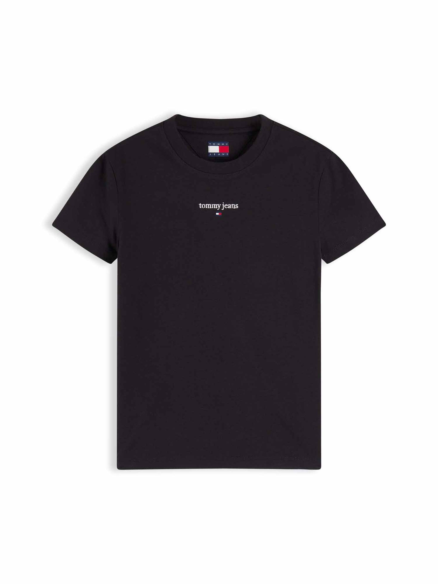 Tommy Hilfiger Tommy Jeans Re.Class, t-shirt maniche corte da donna nera