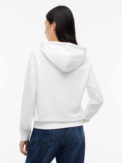 Tommy Hilfiger Tommy Jeans Reg.Clas, felpa da donna bianca