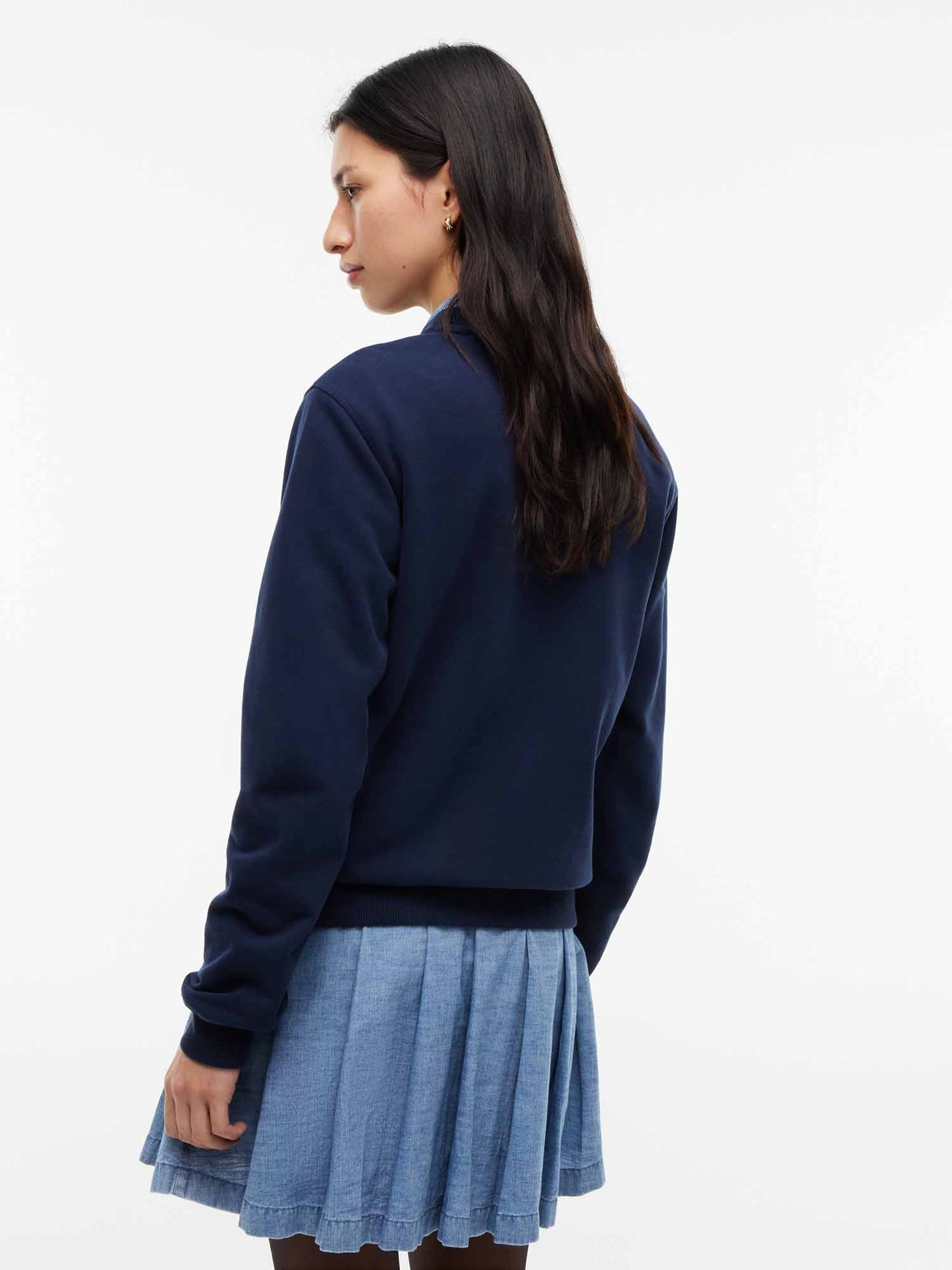 Tommy Hilfiger Reg Flag, felpa da donna blu