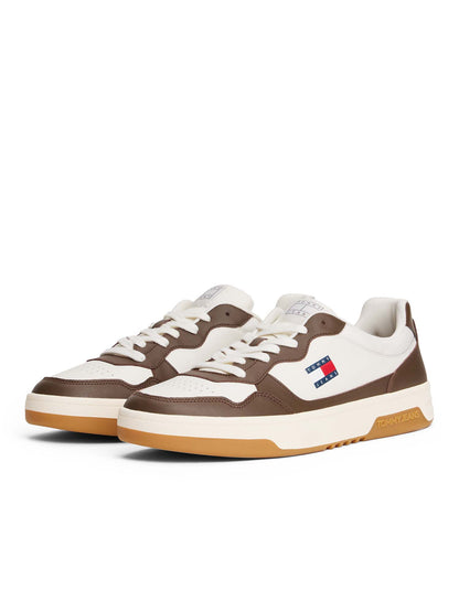 SNEAKERS CUPSOLE TOMMY JEANS DA UOMO BIANCO